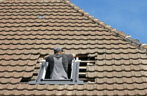 Pose de velux - Tennie